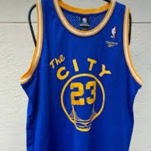 Golden State Warriors Jason Richardson Jersey Reebok Hardwood Classics Mens 2XL